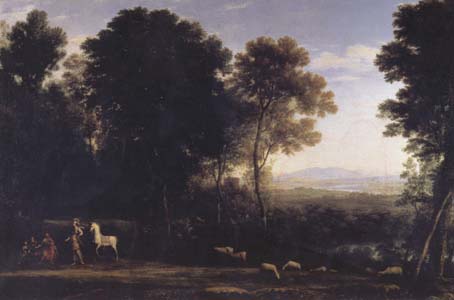 Landscape with Erminia and the Shepherds (mk17)